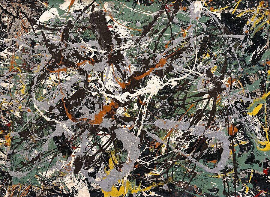 Green Silver, by Jackson Pollock