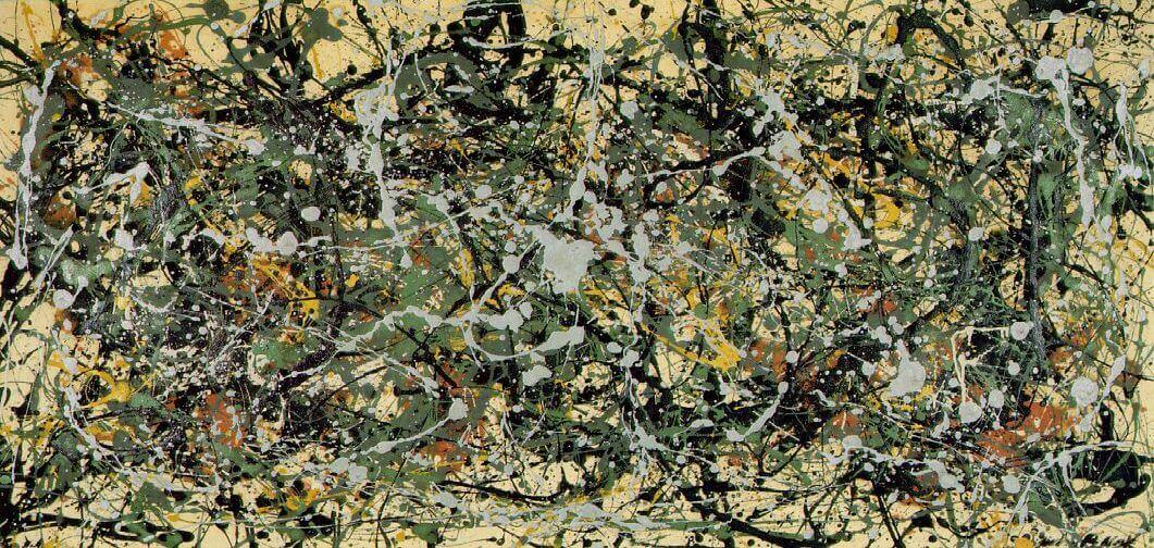 Number 8, 1949 by Jackson Pollock