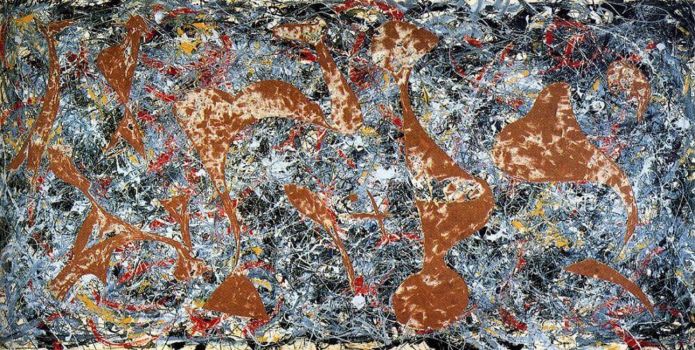 Out of the Web, 1949 by Jackson Pollock