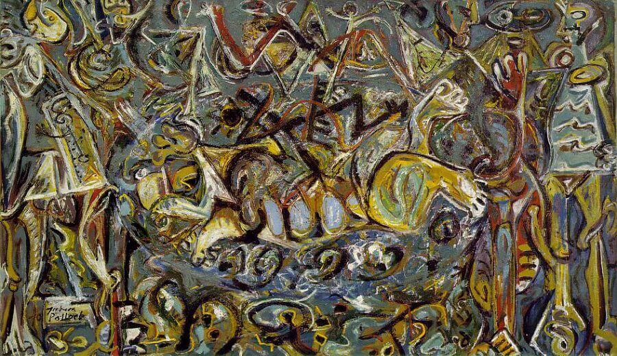 Pasiphae, 1943 by Jackson Pollock