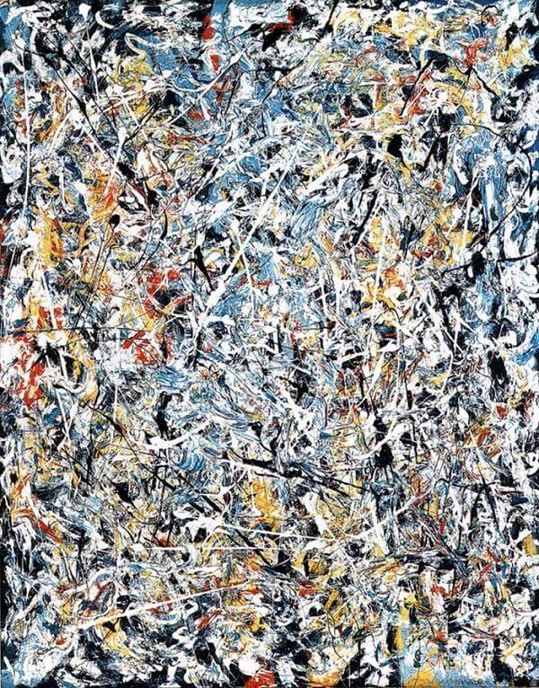 White Light, 1954 by Jackson Pollock