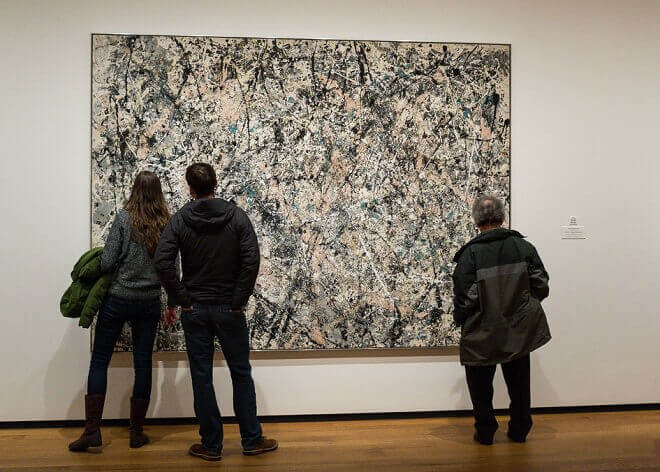 Jackson Pollock's Number One, 1950 (Lavender Mist) Photo