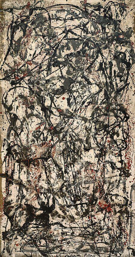 Enchanted Forest, by Jackson Pollock