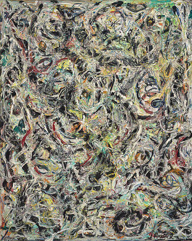Eyes in the Heat, 1946 by Jackson Pollock
