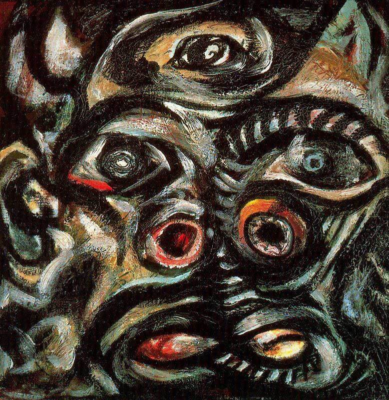 Head, 1938-41 by Jackson Pollock