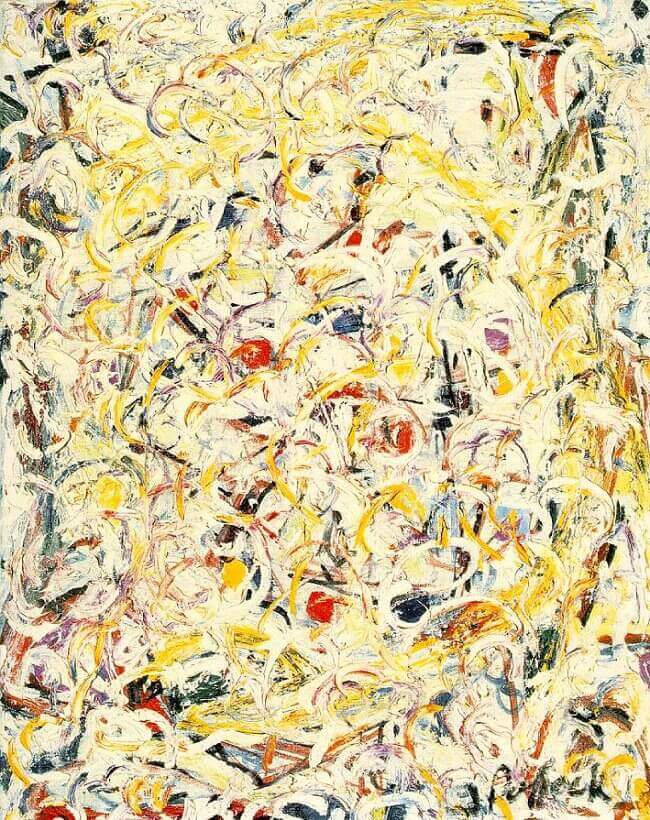 Shimmering Substance, 1945 by Jackson Pollock