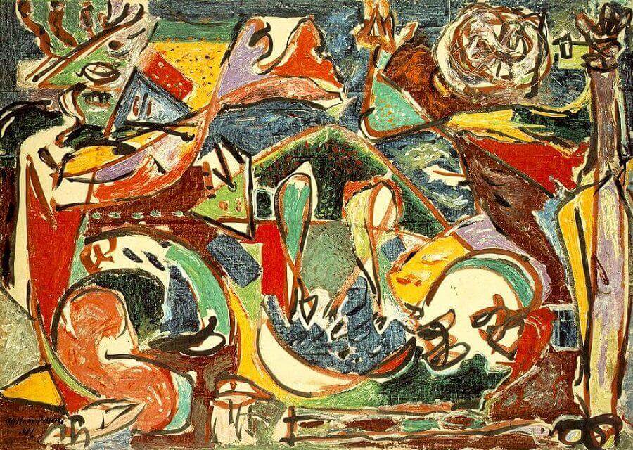 The Key, 1946 by Jackson Pollock