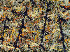 Blue Poles by Jackson Pollock