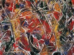 Croaking Movement  by Jackson Pollock