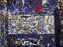 Guardians of the Secret by Jackson Pollock
