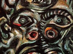Head by Jackson Pollock