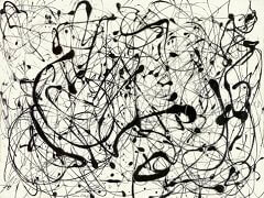 Number 14 Gray by Jackson Pollock
