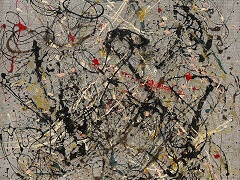 Number 18 by Jackson Pollock