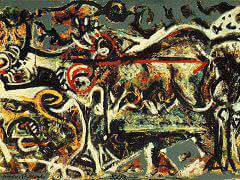 The She Wolf by Jackson Pollock